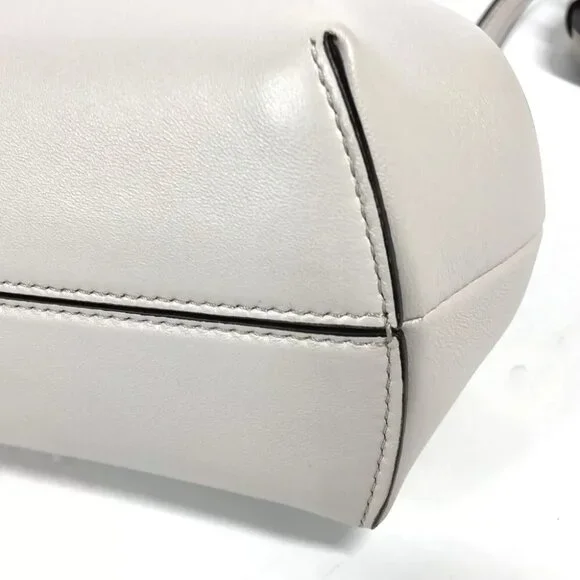 FENDI 8BP129 Crossbody Pochette first small 2WAY Shoulder Bag Clutch bag Crossbody Bags